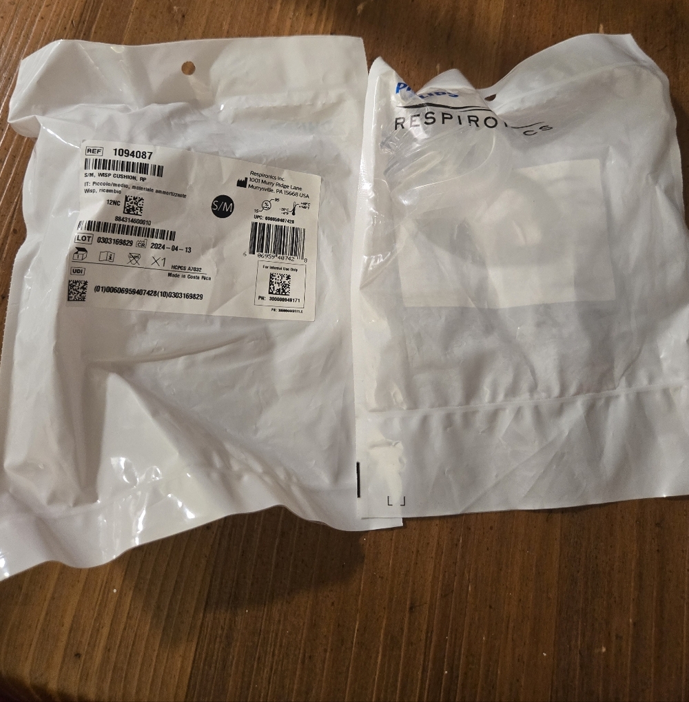 Philips Pillow Cushion Wisp Nasal Mask - 1094087 Lot Of 2